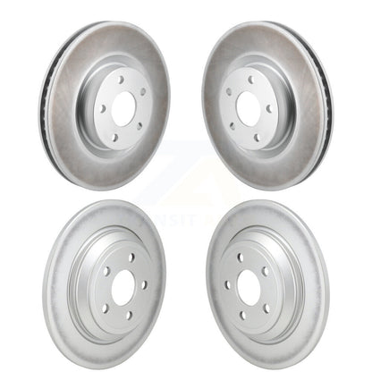 Coated Brake Rotors Front Rear Kit For Ford Escape Bronco Sport Lincoln Corsair