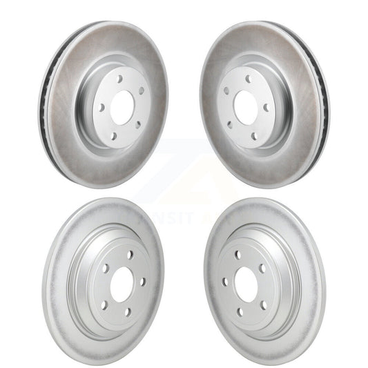 Coated Brake Rotors Front Rear Kit For Ford Escape Bronco Sport Lincoln Corsair