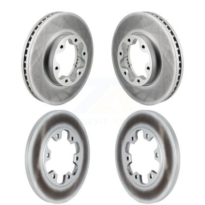Coat Brake Rotors Front Rear Kit For Ford Transit-250 Transit-350 Transit-150 HD