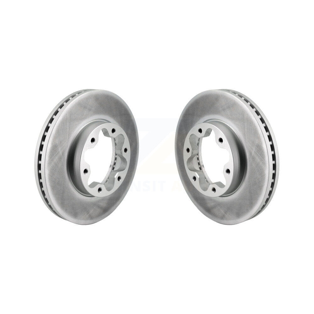 Coat Disc Brake Rotor Front Pair For Ford Transit-250 Transit-350 Transit-150 HD