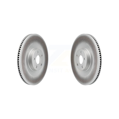 Coated Disc Brake Rotors Front Pair For Ford Mustang Mach-E