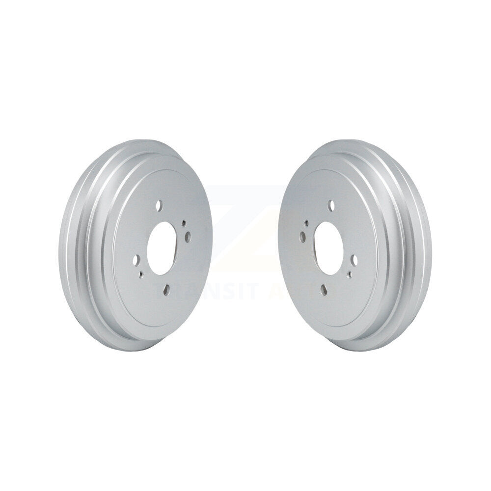 Coated Brake Drums Rear Pair For Nissan Kicks Versa