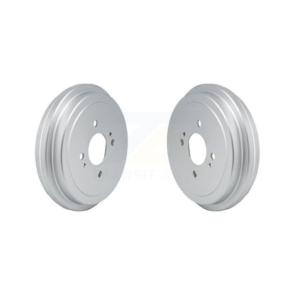 Coated Brake Drums Rear Pair For Nissan Kicks Versa
