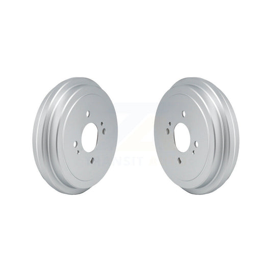 Coated Brake Drums Rear Pair For Nissan Kicks Versa