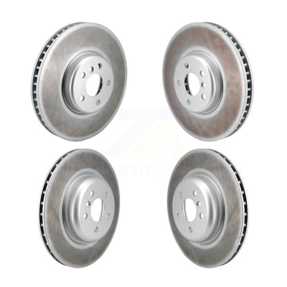 Coated Brake Rotors Front Rear Kit For BMW 530e xDrive iX 640i Gran Turismo 330i