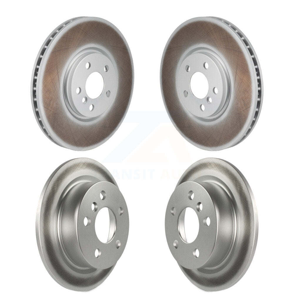 Coated Disc Brake Rotors Front Rear Kit For Mini Cooper
