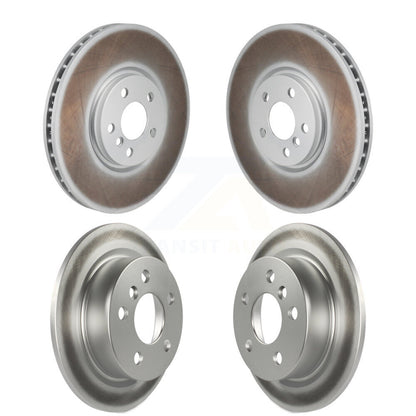 Coated Disc Brake Rotors Front Rear Kit For Mini Cooper
