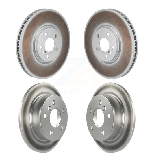 Coated Disc Brake Rotors Front Rear Kit For Mini Cooper