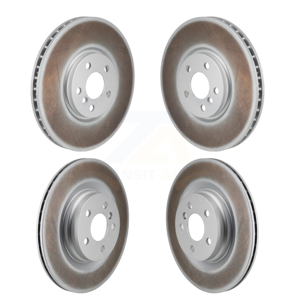 Coated Disc Brake Rotors Front Rear Kit For Mini Cooper Countryman