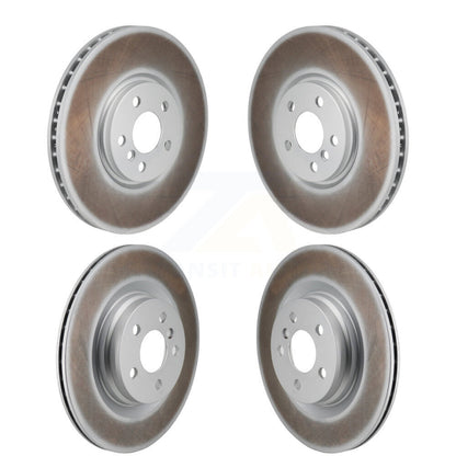 Coated Disc Brake Rotors Front Rear Kit For Mini Cooper Countryman