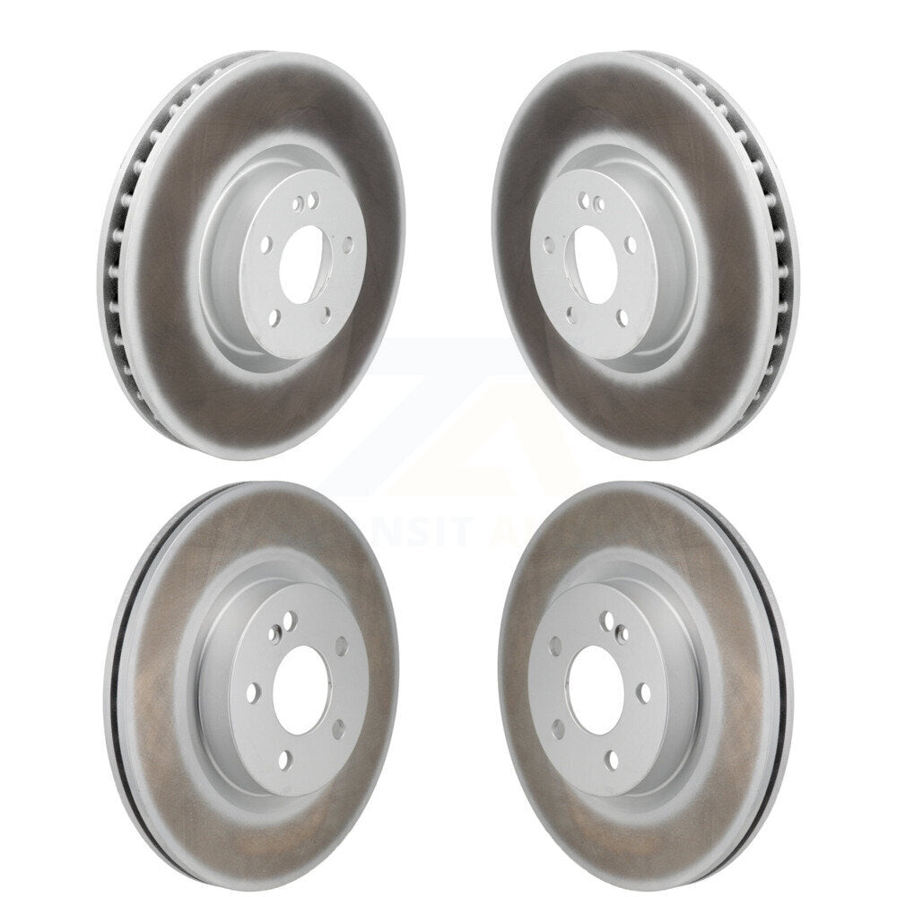 Coat Disc Brake Rotor Front Rear Kit For Mercedes-Benz GLC300 C43 AMG GLC43 C450