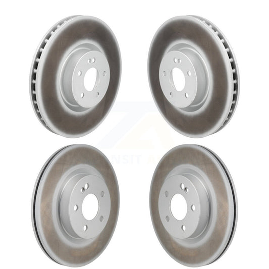 Coat Disc Brake Rotor Front Rear Kit For Mercedes-Benz GLC300 C43 AMG GLC43 C450