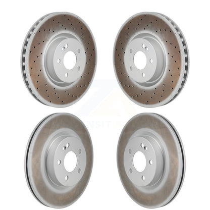 Coat Disc Brake Rotor Front Rear Kit For Mercedes-Benz GLC300 C43 AMG GLC43 C450