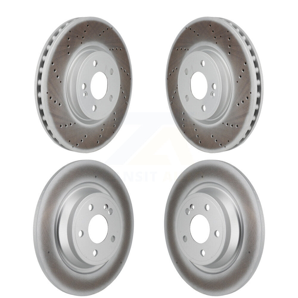Coat Disc Brake Rotor Front Rear Kit For Mercedes-Benz GLB250 GLA250 EQB 350 300