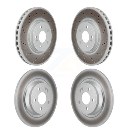 Coat Disc Brake Rotor Front Rear Kit For Mercedes-Benz GLB250 GLA250 EQB 350 300