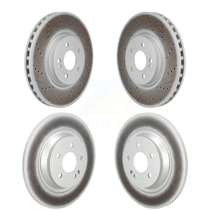 Coat Disc Brake Rotor Front Rear Kit For Mercedes-Benz GLB250 GLA250 EQB 350 300