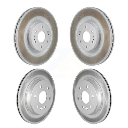 Coat Brake Rotor Front Rear Kit For GMC Sierra 1500 Chevrolet Silverado Tahoe XL