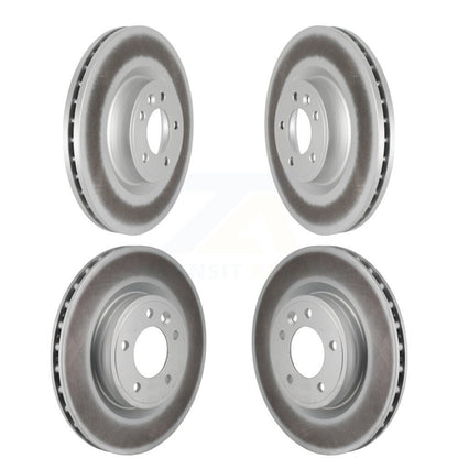 Coated Disc Brake Rotors Front Rear Kit For 2020 Land Rover Range DIESEL engine