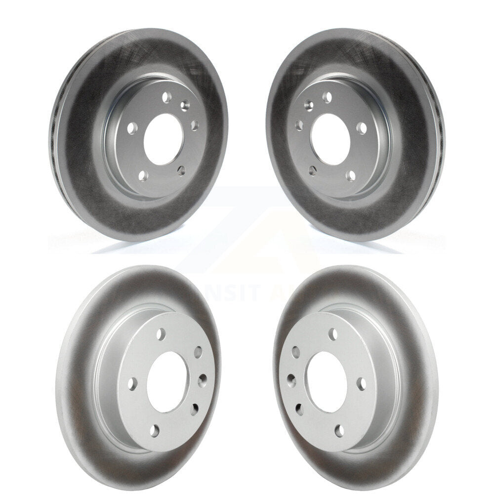 Coated Disc Brake Rotor Front Rear Kit For Chevrolet Trailblazer Buick Encore GX