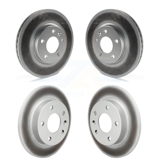 Coated Disc Brake Rotor Front Rear Kit For Chevrolet Trailblazer Buick Encore GX
