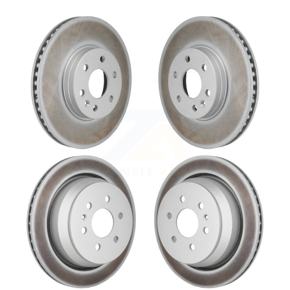 Coat Disc Brake Rotor Front Rear Kit For 2021-2022 Chevrolet Colorado GMC Canyon