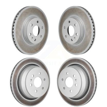 Coat Disc Brake Rotor Front Rear Kit For 2021-2022 Chevrolet Colorado GMC Canyon