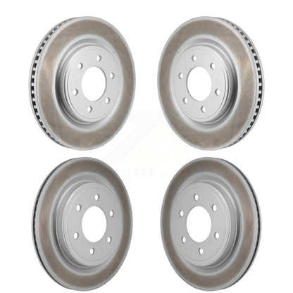 Coat Disc Brake Rotor Front Rear Kit For Ford F-150 Expedition Lincoln Navigator