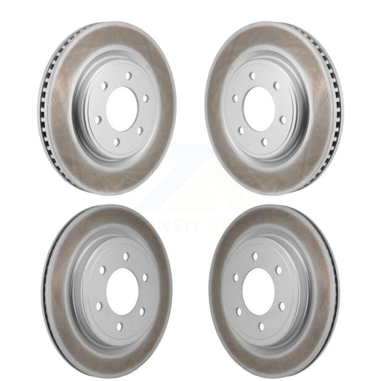 Coat Disc Brake Rotor Front Rear Kit For Ford F-150 Expedition Lincoln Navigator