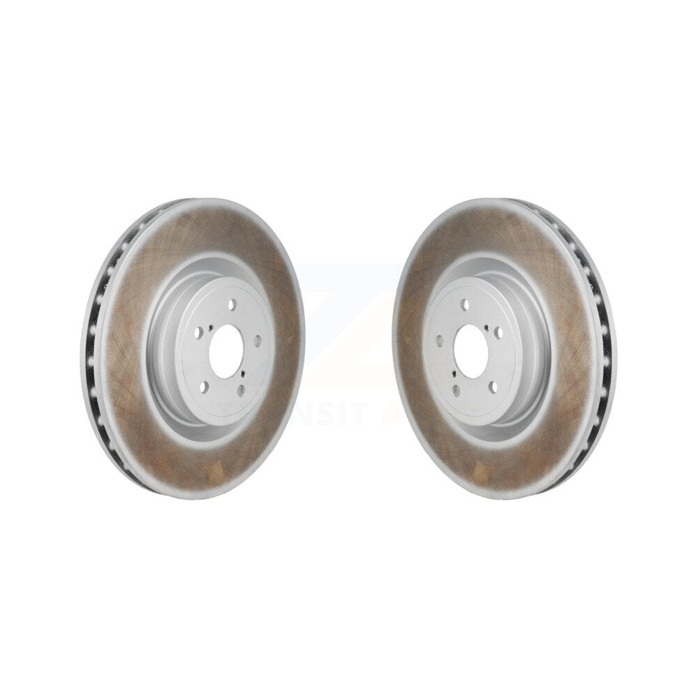 Coated Disc Brake Rotors Front Pair For Subaru BRZ Impreza Toyota 86