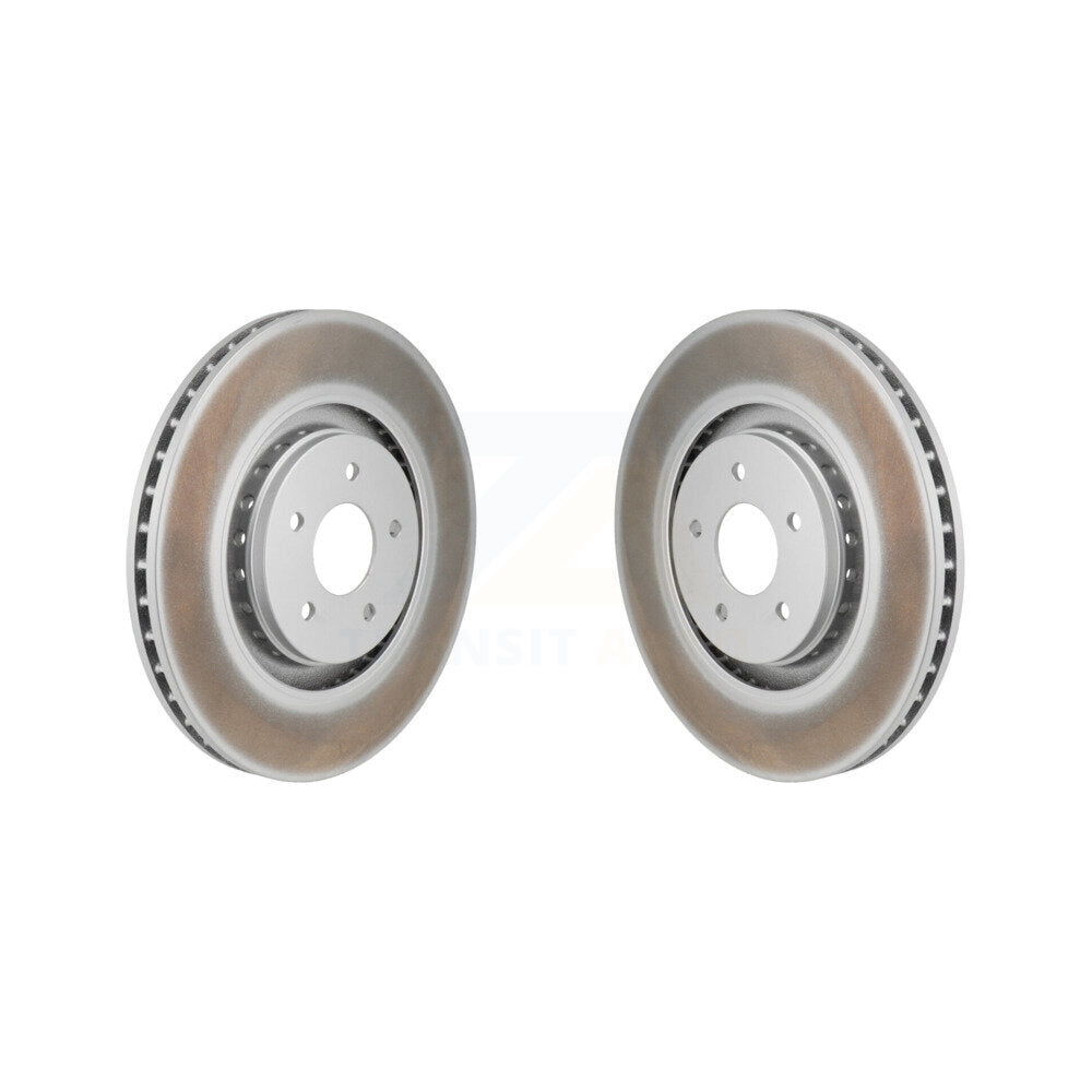 Coat Brake Rotors Front Pair For Mitsubishi Outlander Nissan Pathfinder INFINITI
