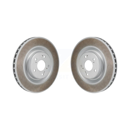 Coated Disc Brake Rotors Front Pair For Acura MDX TLX 3.0L