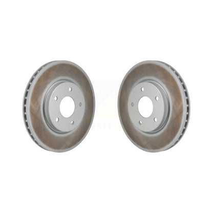 Coated Disc Brake Rotors Front Pair For Nissan Rogue
