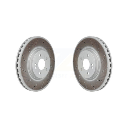 Coat Brake Rotor Front Pair For Mercedes-Benz GLB250 GLA250 A220 CLA250 A250 EQB