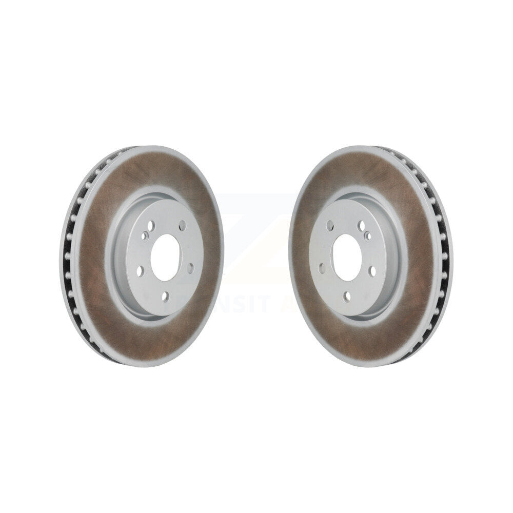 Coated Brake Rotor Front Pair For Mercedes-Benz A220 CLA250 With Standard Brakes