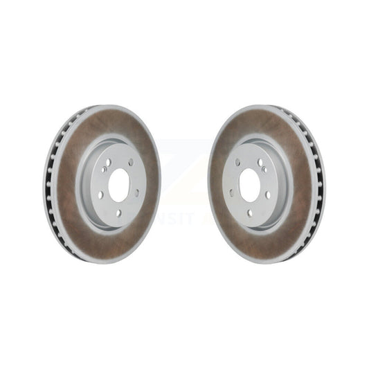 Coated Brake Rotor Front Pair For Mercedes-Benz A220 CLA250 With Standard Brakes
