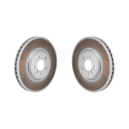 Coated Disc Brake Rotors Front Pair For Mini Cooper Countryman Clubman
