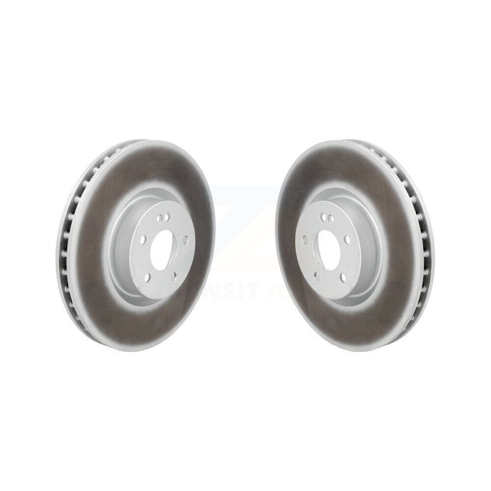 Coat Brake Rotor Front Pair For Mercedes-Benz GLC300 C43 AMG GLC43 E450 E300 E53