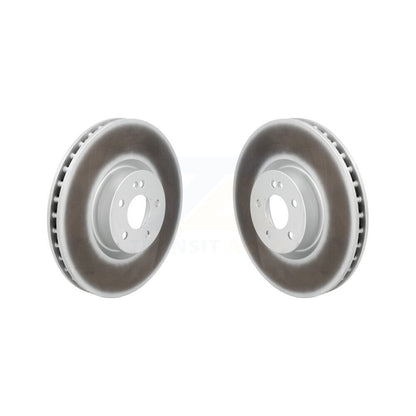 Coat Brake Rotor Front Pair For Mercedes-Benz GLC300 C43 AMG GLC43 E450 E300 E53