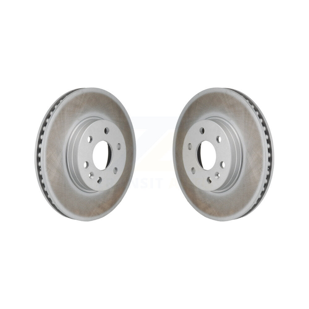 Coated Disc Brake Rotors Front Pair For 2021-2022 Chevrolet Colorado GMC Canyon