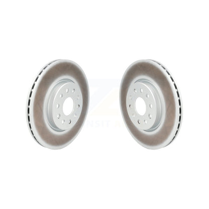 Coated Disc Brake Rotors Front Pair For Jeep Grand Cherokee L