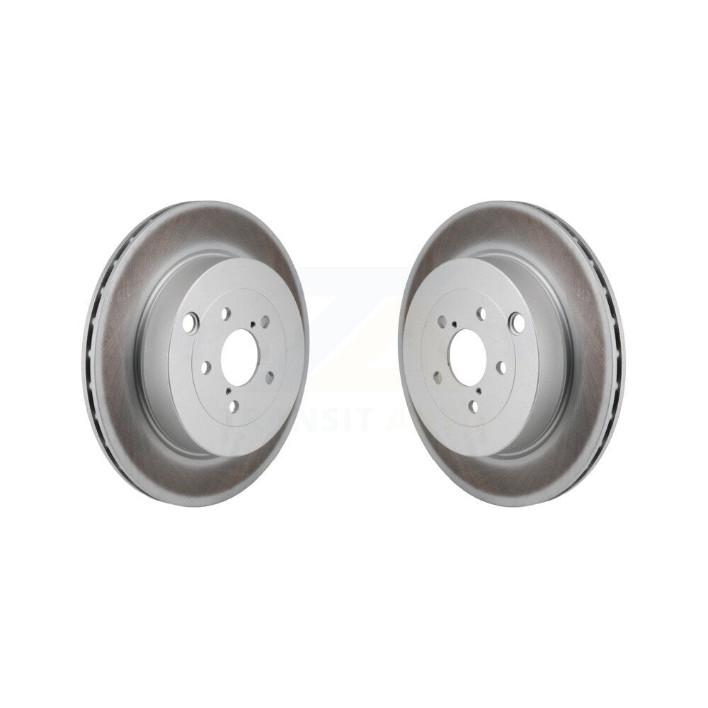 Coated Disc Brake Rotors Rear Pair For Subaru BRZ Toyota 86 With Brembo Brakes