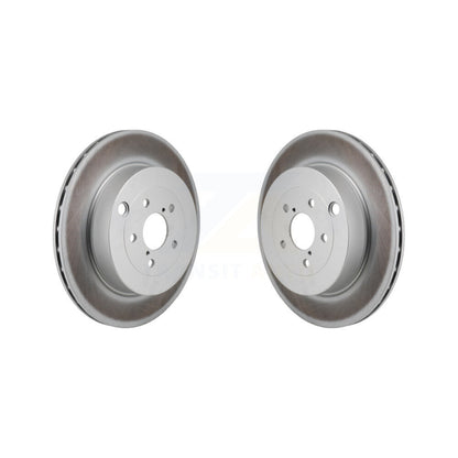 Coated Disc Brake Rotors Rear Pair For Subaru BRZ Toyota 86 With Brembo Brakes