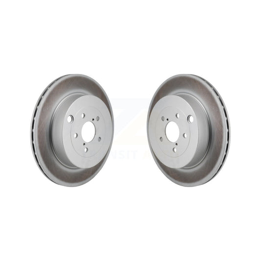 Coated Disc Brake Rotors Rear Pair For Subaru BRZ Toyota 86 With Brembo Brakes