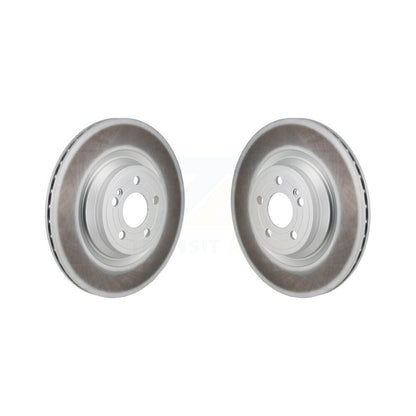 Coated Brake Rotors Rear Pair For Mercedes-Benz GLE450 GLE350 GLS450 GLE53 AMG S