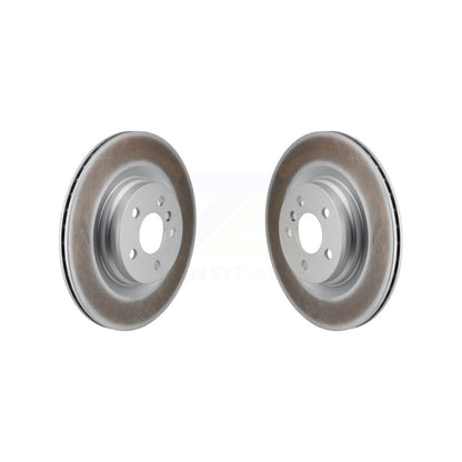 Coated Brake Rotor Rear Pair For Mini Cooper Countryman BMW X2 M235i xDrive Gran