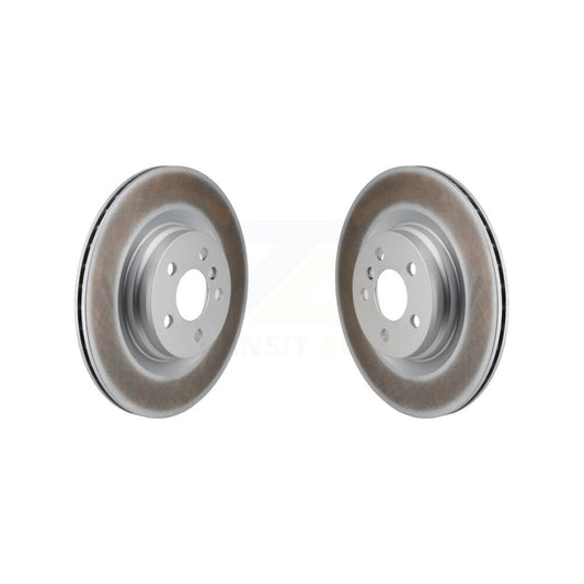 Coated Brake Rotor Rear Pair For Mini Cooper Countryman BMW X2 M235i xDrive Gran