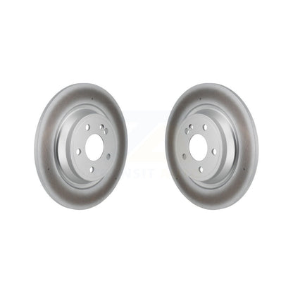 Coated Brake Rotors Rear Pair For Mercedes-Benz GLB250 GLA250 CLA250 EQB 350 300