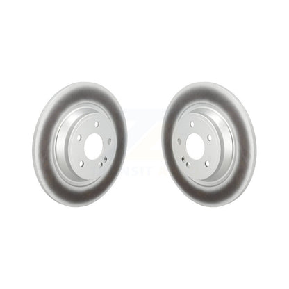 Coated Brake Rotors Rear Pair For Mercedes-Benz GLB250 GLA250 CLA250 EQB 350 300