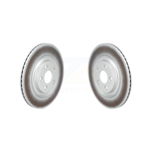 Coat Brake Rotors Rear Pair For Mercedes-Benz E450 E400 E53 AMG CLS53 CLS450 E43