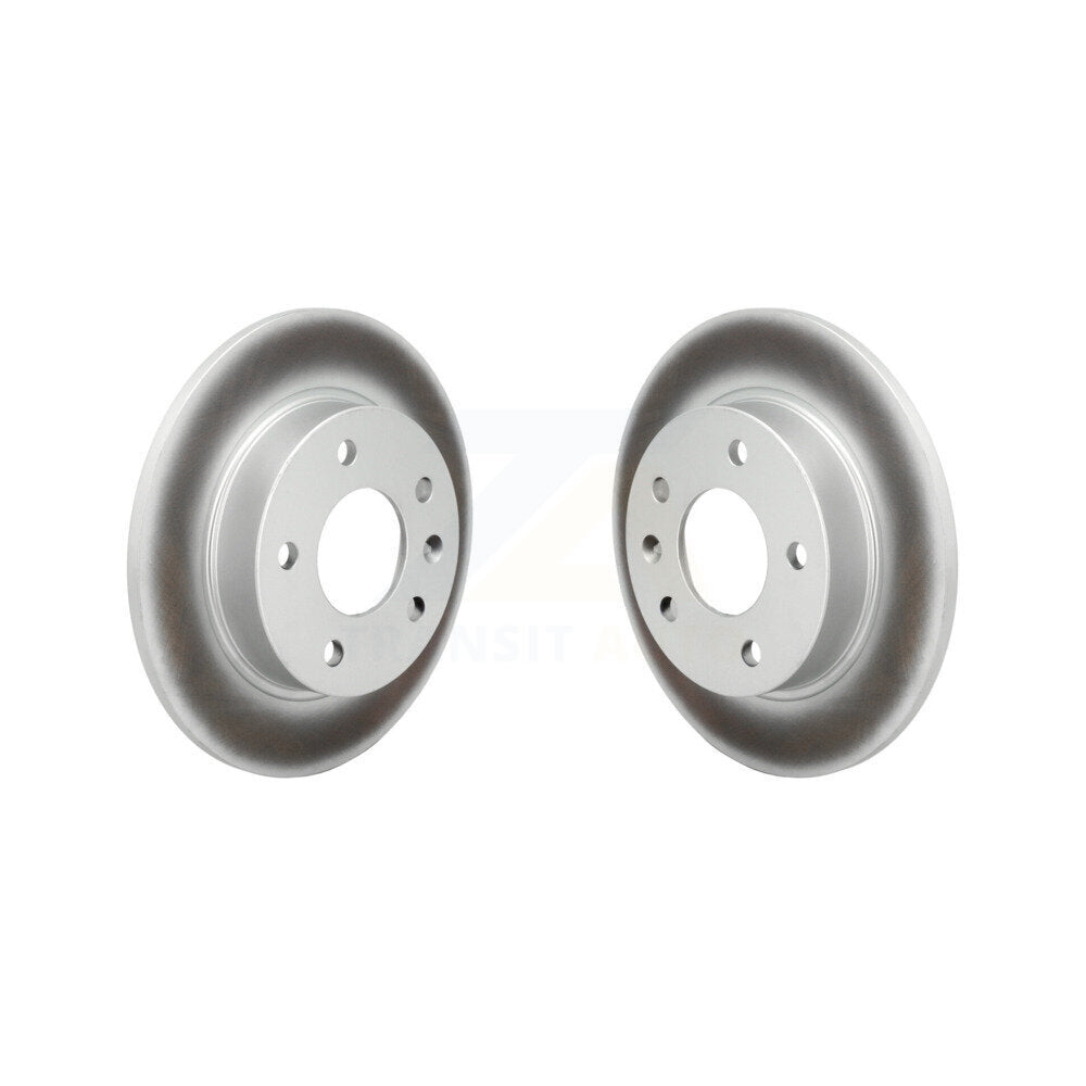 Coated Disc Brake Rotors Rear Pair For Chevrolet Trailblazer Buick Encore GX